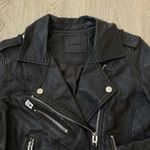 BLANK NYC Vegan Faux Leather Moto Jacket Black Size Small Biker Punk Emo Grunge Photo 2