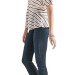 Lucky Brand Stripe Tee Blouse Top Short Sleeve Crewneck Women’s Size XS Photo 1