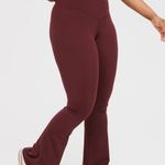 Aerie Crossover Flared Leggings Royal Berry Photo 0