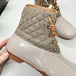 Seven7  Womens Wool Goose Boot Taupe Booties Shoes Size 8 Winter Rubber Sole Photo 6