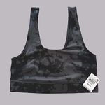 Jenni NWT  Intimates small gray/black sports bra Photo 0