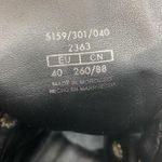 ZARA  Woman Leather Mountain Hiking Lace Up Combat Ankle Boots: Black/Brown Photo 12