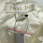 Anthropologie NWT Payal Jain Archer Mini‎ Dress  BHLDN White Floral Applique 10 Photo 8