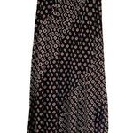 Maje Geometric Scarf Print Black Patchwork Pull-On Maxi Skirt Size 40/ US 12 Photo 0
