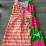 Lilly Pulitzer  Delia Dress Sunrise Wild Flowers Size 0 100% Cotton MSRP $188 Photo 4