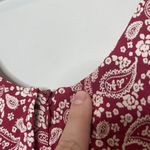 Reformation Perla Dress Gibraltar Red Bandana Print Size 2 Photo 6