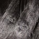 Boutique REVERSIBLE BLACK HOBO FAUX FUR COAT size medium Photo 1