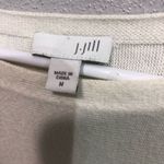 J. Jill Women's Sweater Lightweight Long Sleeve Pullover Cream Size M Size M Photo 2
