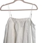 Urban Outfitters UO White 100% Linen Juliana Midi Dress Women’s Small Photo 5