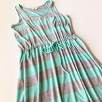Olive & Oak Striped Drawstring Waist Dress Photo 5