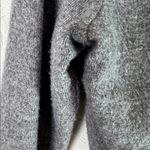 Lovers + Friends  Ribbed V Neck Knit Top Gray Contrast Trim Size M Photo 4