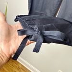 Talbots  Women's Signature Stretch Black Tie Ankle Crop Pants Size 14 Casual Chic Photo 1