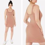 YITTY Body Butter Tank Dress in Brown Sugar Nude Stretchy Scoop Neck Size XXL Photo 1
