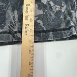 Chaser  Shirt Womens X Small‎ Gray Camo Vintage Rib V Neck Top Snap Detail Photo 7