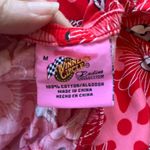 Vtg Y2K NASCAR Dale Earnhardt Jr Womens Lounge Pants Sz M Budweiser Floral #8 Red Size M Photo 7