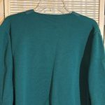 Devernois Paris Vintage 1970s Forest Green Preppy Cardigan Sweater Blazer Size 18 Photo 11