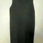 DKNY  ESSENTIALS Black Sleeveless 100% Wool Sweater Dress Photo 0