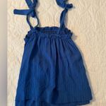 H&M  Royal Blue Textured Top Photo 1