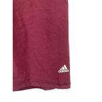 Adidas  Women's Burgundy Workout Shorts Photo 2