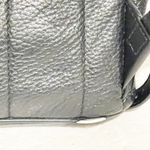 Michael Kors  Black Soft Pebbled Leather Gold Studded Mini Backback Purse Photo 3