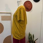 True Religion  Golden Yellow Retro Buddha Graphic Short Sleeve Heritage Crew Tee Photo 4