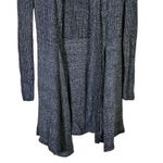 CAbi Cloak Cardigan Womens M Charcoal Gray pen Front Knit Longline Minimalist Photo 3
