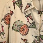 Methode Button Down Coat with Parasols ☂️ 6 White Photo 3