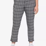 Hot Topic Jrs M Medium Pants Black Plaid Grunge Punk Retro Whimsigoth Emo Goth Photo 0