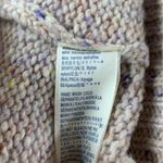 Rebecca Minkoff  Blush Confetti Merino Wool Cold Shoulder Sweater Size Small Photo 4