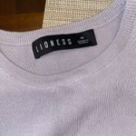 LIONESS Size medium woman’s  military minds dress light purple Photo 2