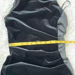 Chiara Boni  Women’s Lis Velvet Trumpet Gown with Satin Panel in Nero size 2 Photo 9