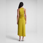 ALC Frank A.L.C Reagan Satin Pleated Midi Dress, size 2, $595 Photo 5