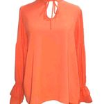 Waverly Grey x Anthropologie Blouse Small. LTOP717 Orange Photo 0