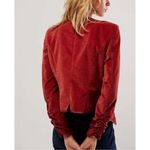 Free People NWT Becky Jacket in garnet grotto color size small Photo 6