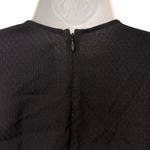 Reformation Black Ferris Textured Cut Out Tie Front Long Sleeve Jumpsuit size 0 Photo 8