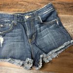 NEW Carmar Women's High Rise Cutoff Denim Jean Shorts Medium‎ Wash Distressed 23 Blue Photo 1