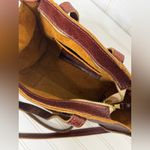 Portland Leather Goods Lola Tote Pebbled Leather Bag Brown Photo 7