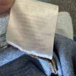 Sézane Sezane Womens Blue Solid High Rise Straight Denim Jeans Cotton Size 28 Photo 4