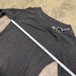 Ralph Lauren Vintage horseshoe buckle detail scoop neck knit top Photo 3