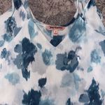Juicy Couture  Blue and White Floral Blouse Photo 2