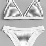 SheIn Brand new stripped bikini BOTTOMS Photo 0