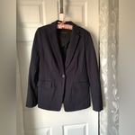 Banana Republic  dark navy blue polka dot Blazer women’s jacket size 6 Photo 9
