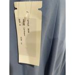 NWT Dessy Collection V Neck Off The Shoulder Trumpet Gown Dress 14 Larkspur Blue Photo 6