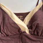 Energie  Brown Jersey Goddess Maxi Dress Sz M Photo 4