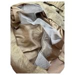 Adrianna Papell New Evening Dress Womens 2 Tiered Maxi Bolero Beaded Jacket Gold Photo 12