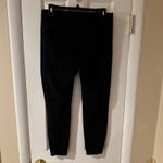Spanx  Shape High Waisted Black Leggings L Flat Serge Seams One Pocket (A) Photo 2
