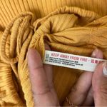 Free People  Beach Mustard Ribbed Top Photo 6