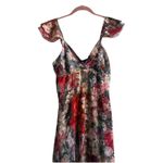 Hutch Coley Floral Maxi Dress Gown Multicolor Size 4 Photo 4