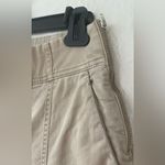 Gap  high rise lace up wide leg khaki ankle pants, side zip; size 2P Photo 4