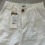 True Linens White Linen Pants Photo 0